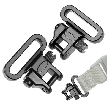 Tactical 1.25" QD Sling Swivel Mount Adapter Quick Detach 300lb Sling Swivel Clips Attachment Toy Gun Accessories
