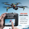 K21MAX Drone with 4.3" Screen Remote Controller, FPV Quadcopter with Optical Flow Hover & Auto Return-to-Home, Portable RC Drone for Beginners, Holiday Gift