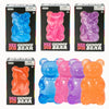 Schylling Transparent Jelly Needoh Gummy Bear Fidget Sensory Toy TPR Non-toxic Relieve Tension Soothe Mood Autism Calming Toy