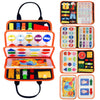 Montessori Busy Board for Ages 3-6 - Sensory Educational Toy for Early Learning & Fine Motor Skills Development