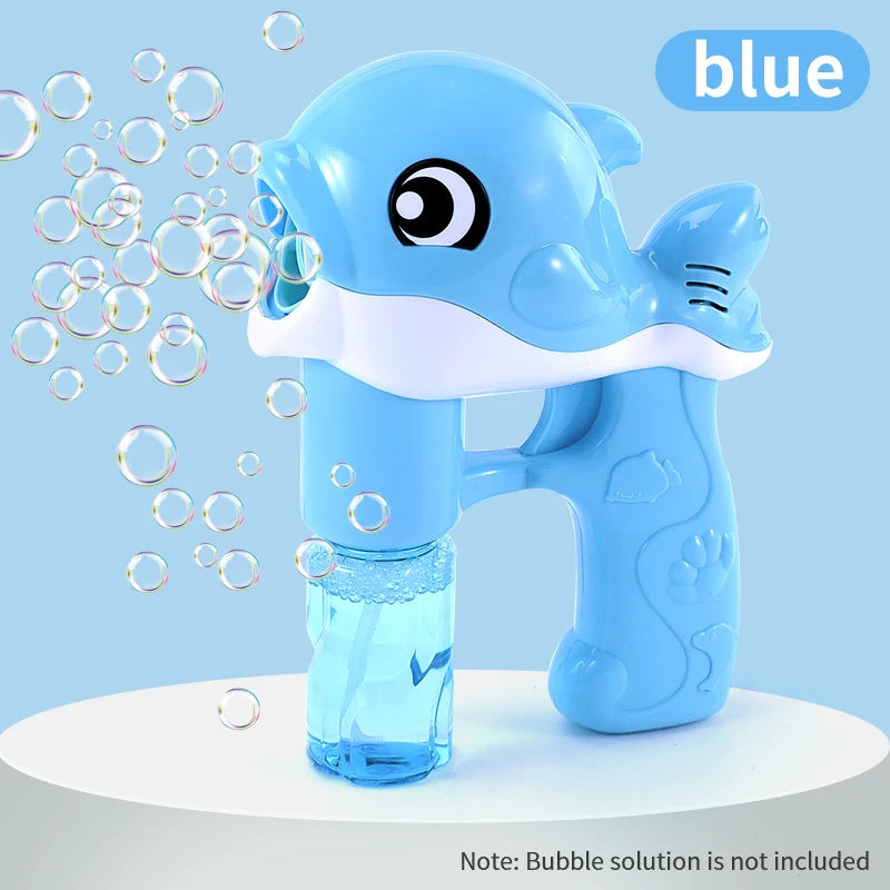 Fully Automatic Whale Bubble Gun, Essential for Outdoor Bubble Fun, Perfect Gift for Boys and Girls for Christmas, Outdoor Toy