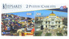 Set Of 2 Keepsakes 500 Piece Jigsaw Puzzles | Mexico City/Barranquilla