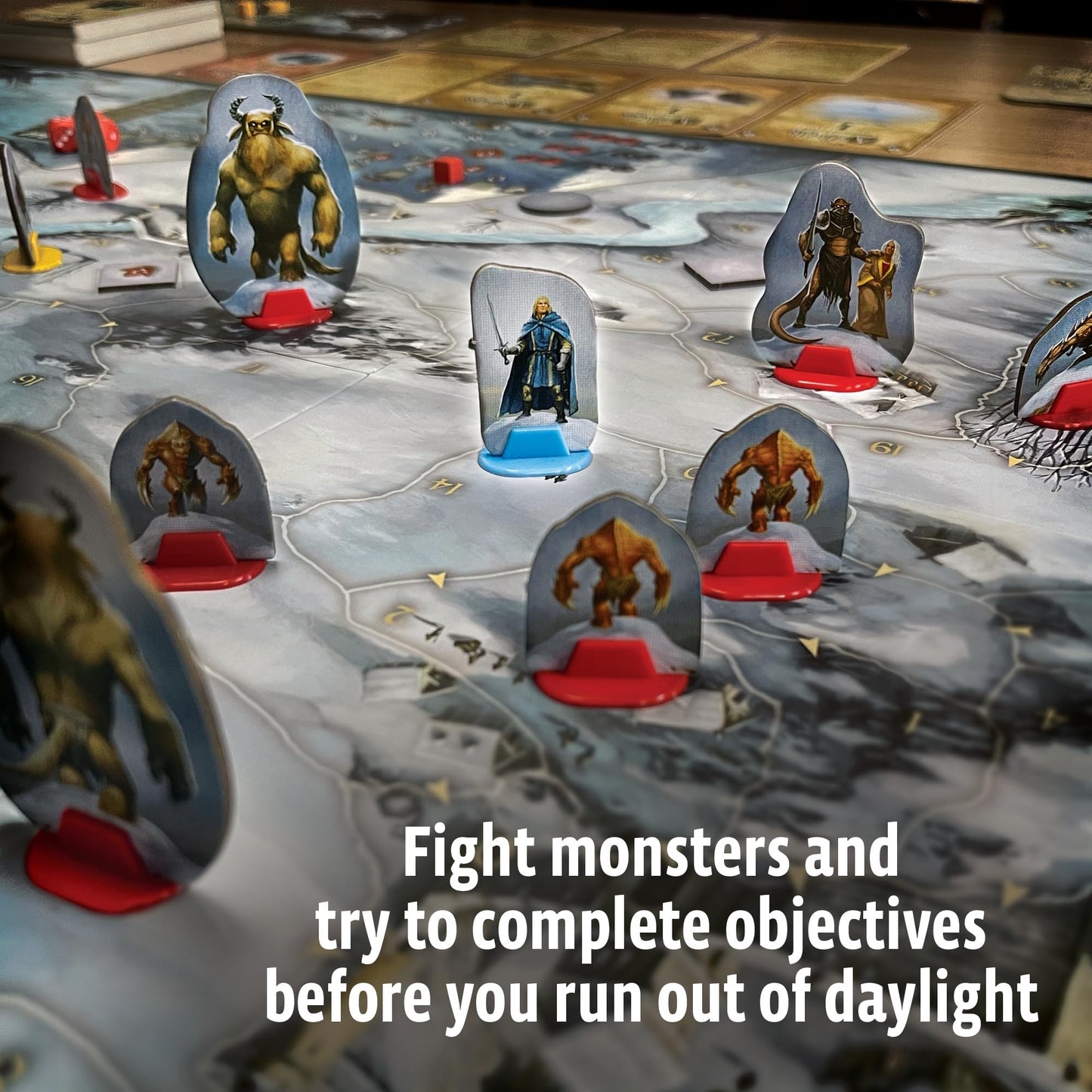 Thames & Kosmos Legends Of Andor: Eternal Frost | Cooperative | Fantasy Game | Kosmos | Strategy Game | Storytelling | Adventure