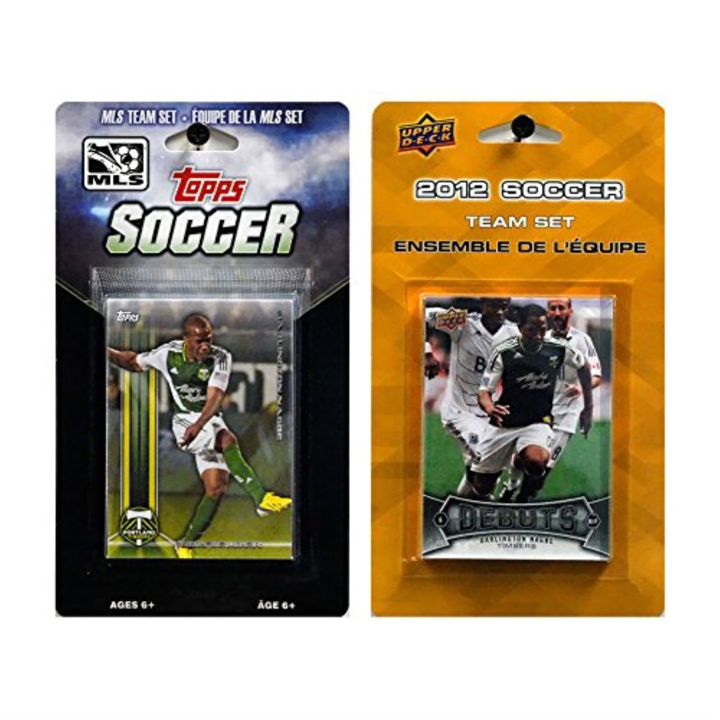 Mls Portland Timbers 2 Different Licensed Trading Card Team Sets