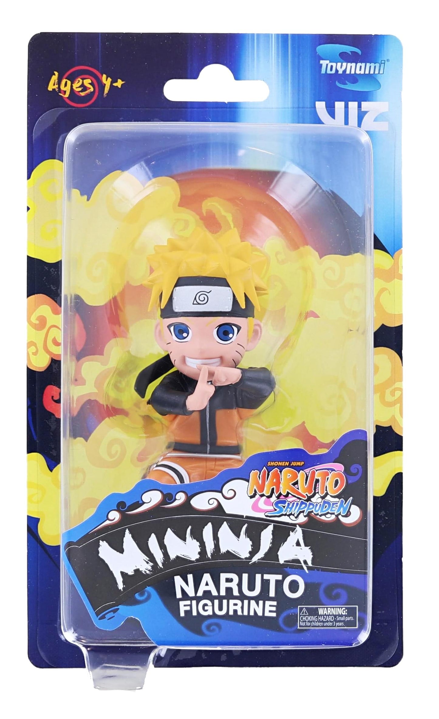 Toynami Naruto Shippuden Mininja Figurine Series 1 - Naruto Officially Licenced Figurine - Approx 4”