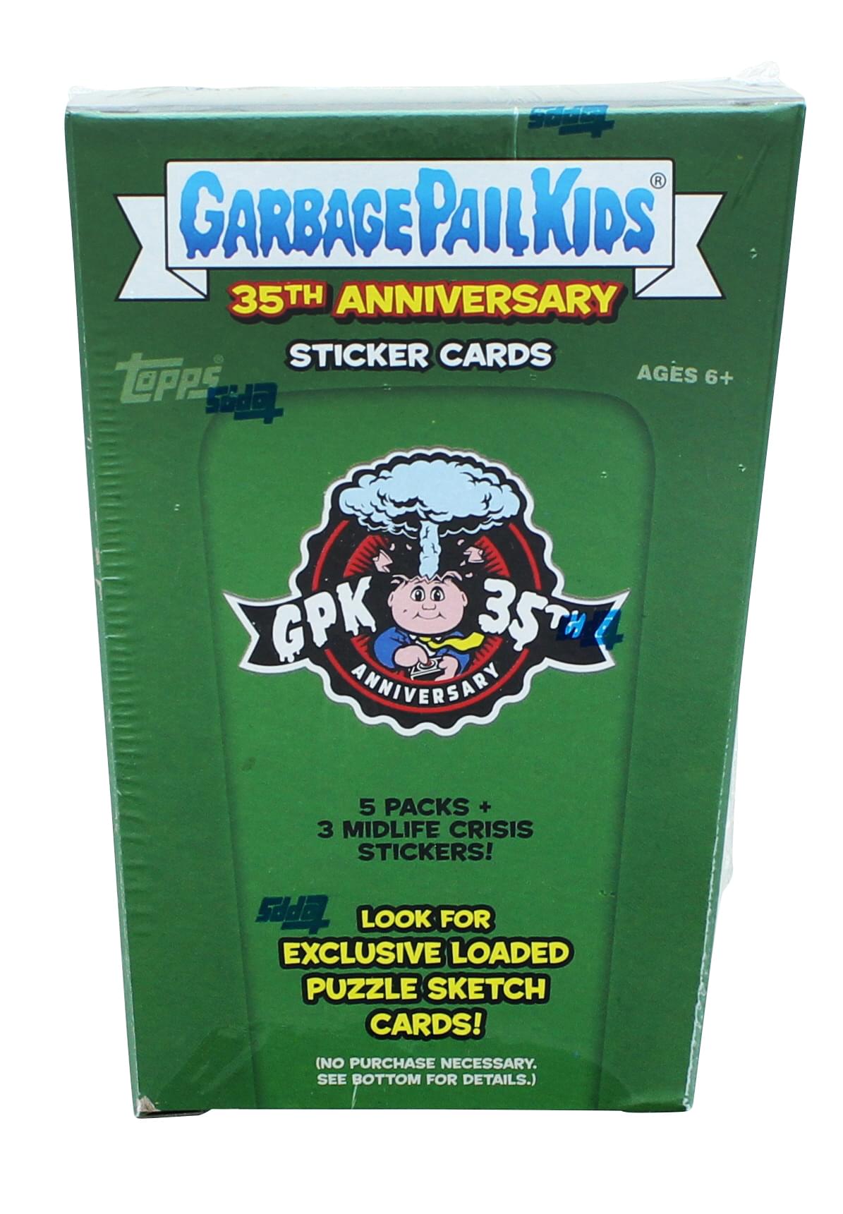 Garbage Pail Kids 2020 Topps Series 2 Trading Cards Value Box | 5 Packs