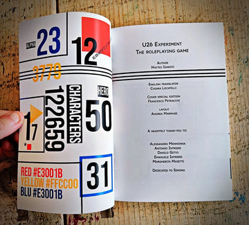 U26 Experiment (RPG Book + PDF)