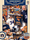 Masterpieces Game Day 500 Piece Jigsaw Puzzle For Adults - Ncaa Auburn Tigers Locker Room - 15'X21'