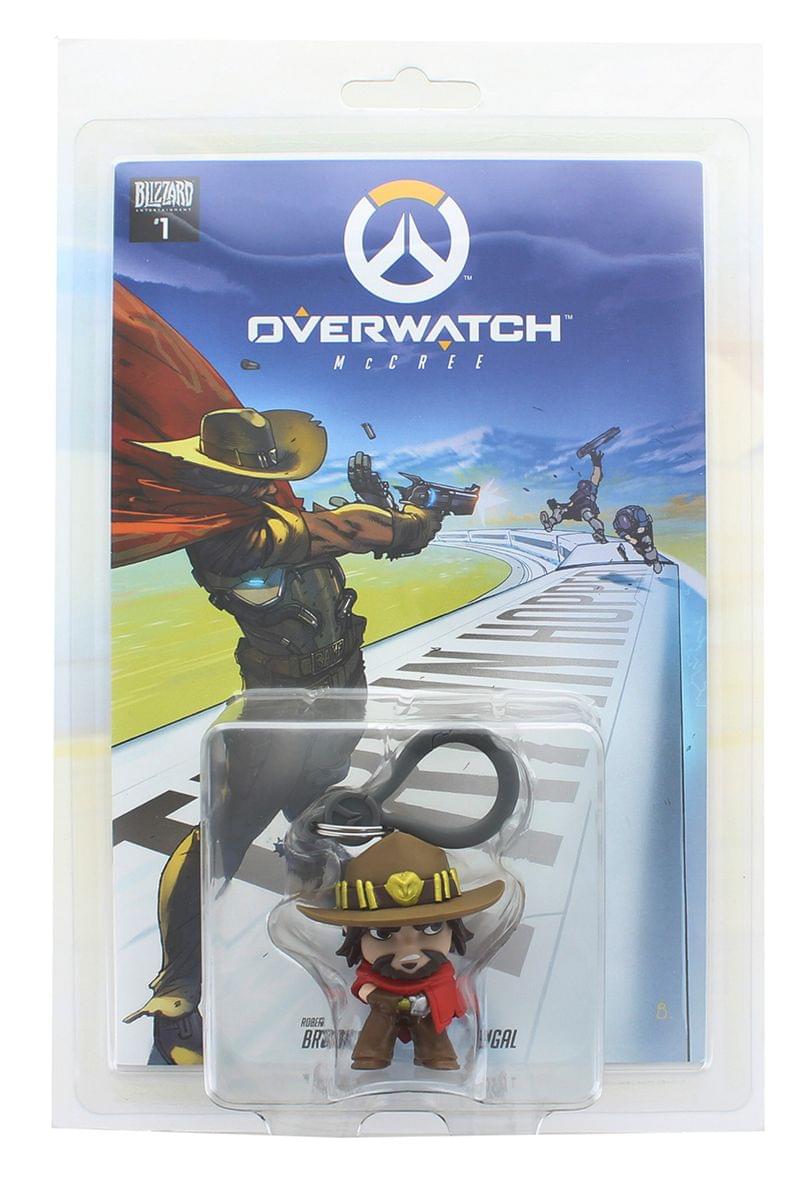 Overwatch Hanger Mini Figure & Comic Book Set - Mccree