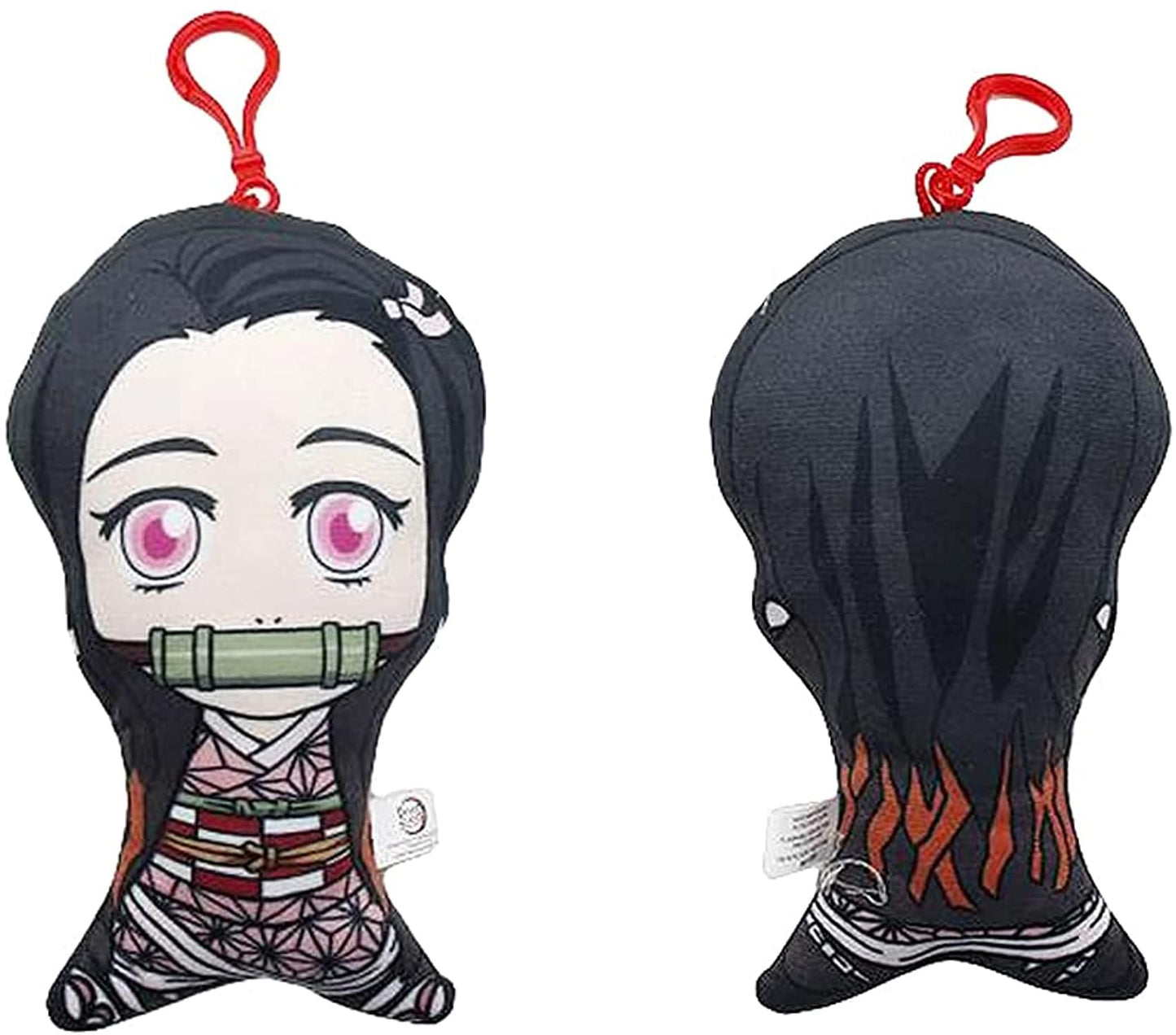 Demon Slayer 5 Inch Plush Bag Clip Hanger | Nezuko