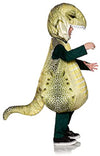 Dinosaur Green T-Rex Printed Belly Baby Costume | X-Large
