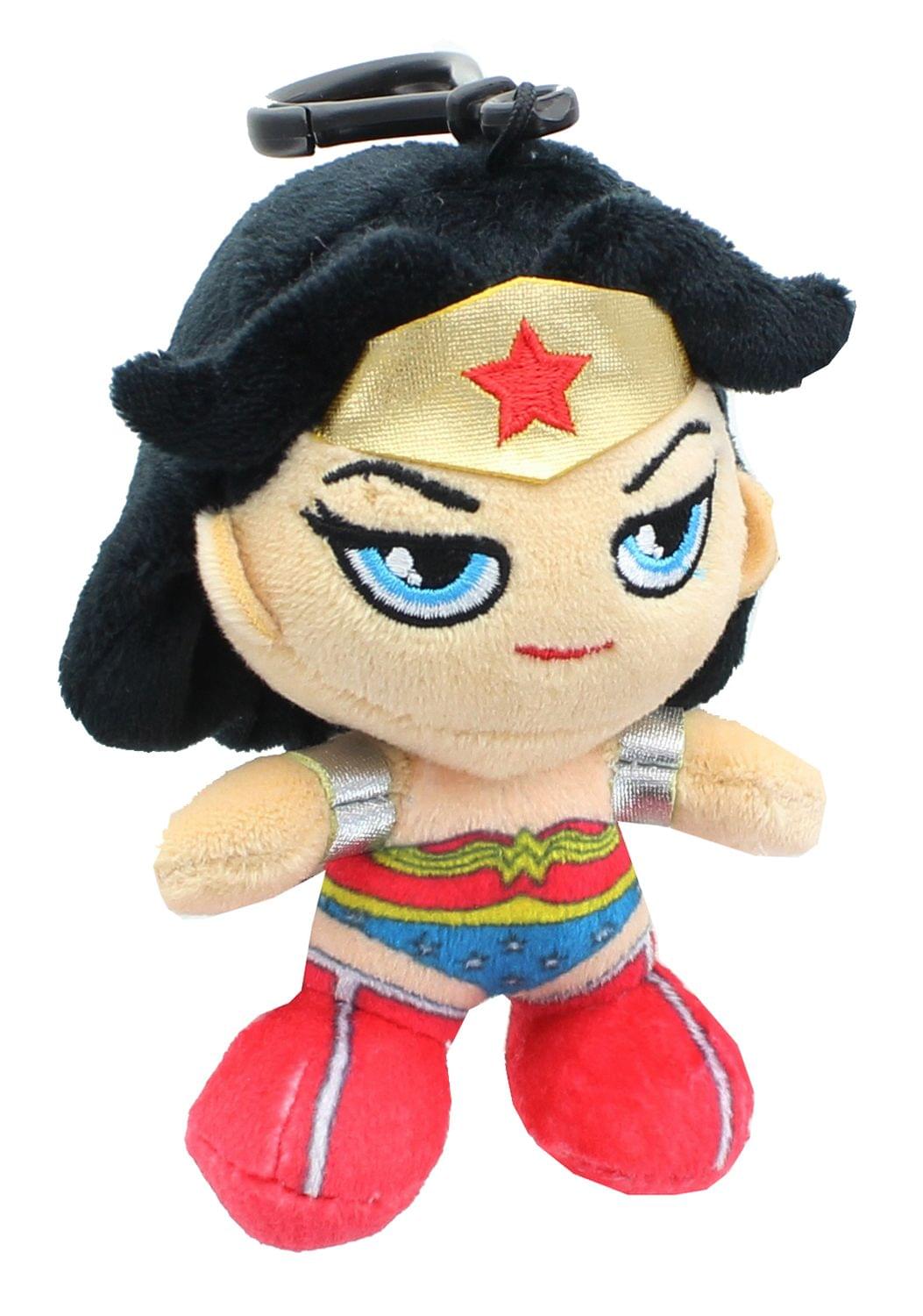 Dc Comics Heroez Clipz 4 Inch Collectible Mini Plush - Wonder Woman