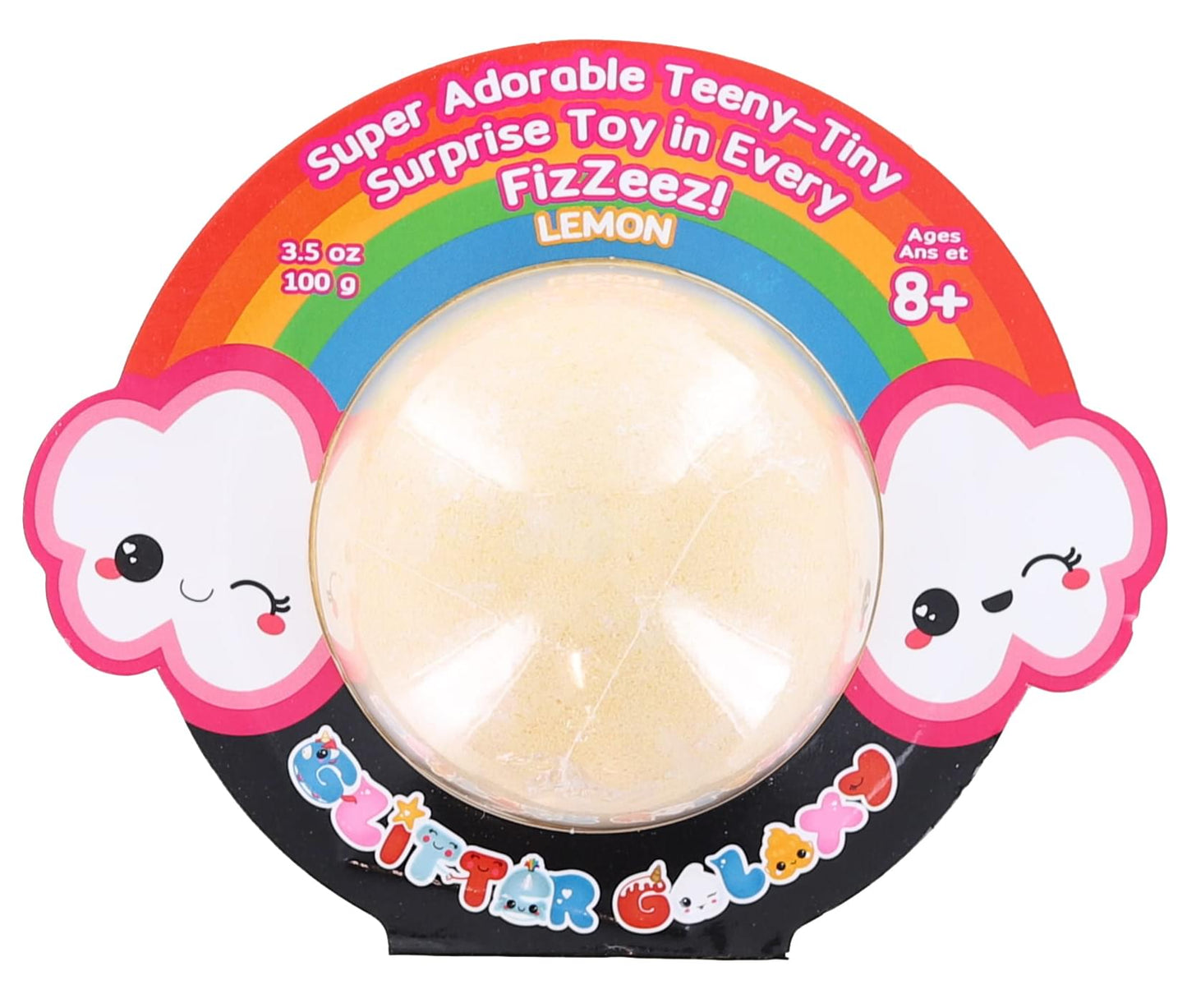 Glitter Galaxy Fizzeez Super Adorable Teeny-Tiny Surprise Toy | Lemon