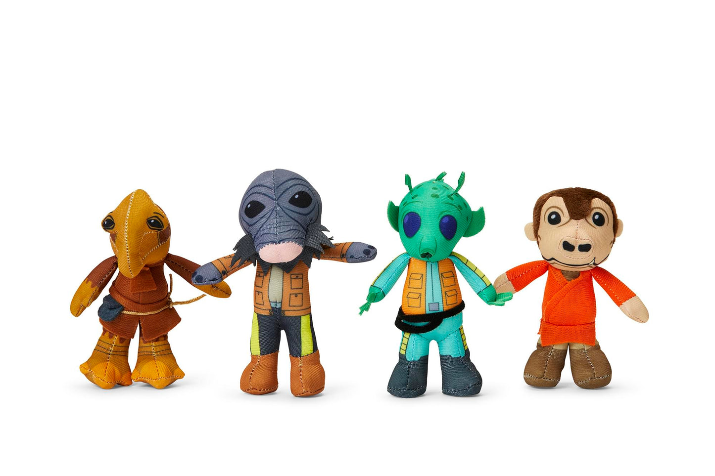 Star Wars Exclusive Mini Plushies - Mos Eisley Cantina Villains - 4 Pack