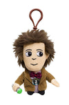 Doctor Who 4'' Matt Smith Talking Plush Clip On