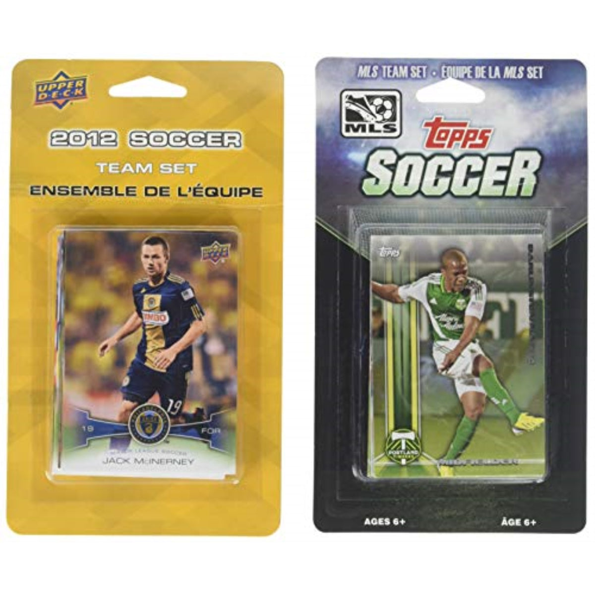 MLS Philadelphia Union 2 Different Licensed Trading Card Team Sets