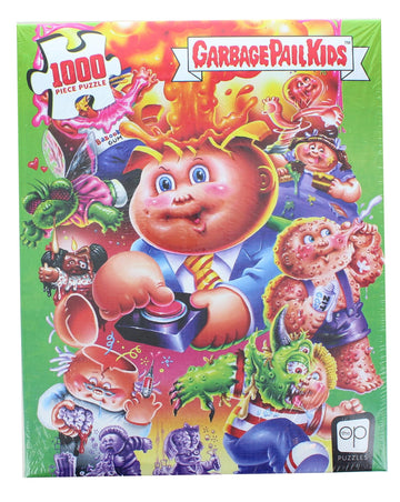 Usaopoly Garbage Pail Kids Puzzle Palooza 1000 Piece Jigsaw Puzzle | 35Th Anniversary Of Gpk | Officially Licensed Garbage Pail Kids Merchandise | Collectible Puzzle Featuring Original Gpk Favorites