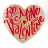 Heart Shaped Valentine's Day Solid Maple Wood Serving Board Platter - 12.5" x 11.5" | Made in the USA ๐บ๐ธ