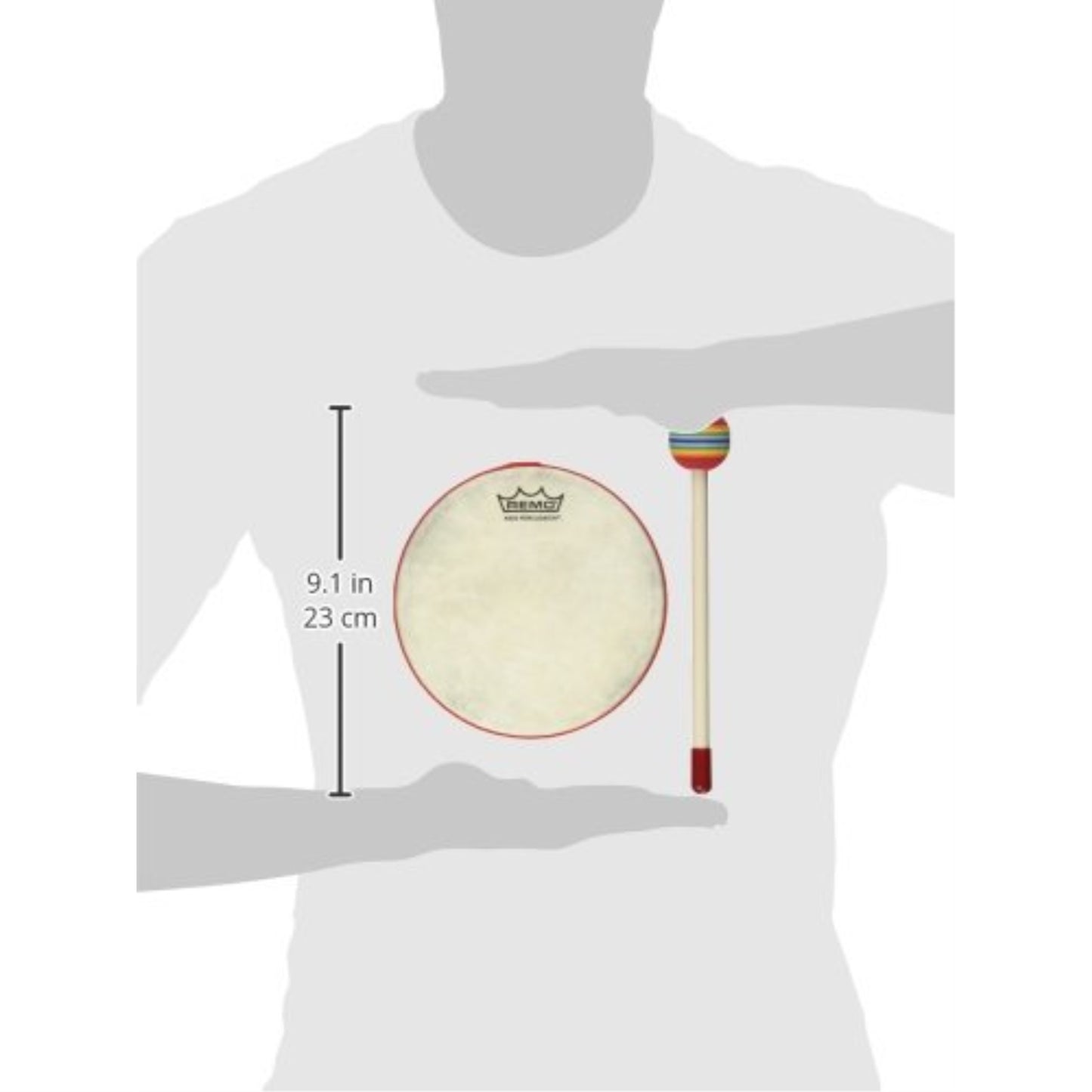 Hand Drum (Remo) Kids Percussion;6In