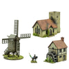 Warlord Games Pike & Shotte Epic Battles Village Scenery Pack Military Table Top Wargaming Plastic Model Kit 218810002