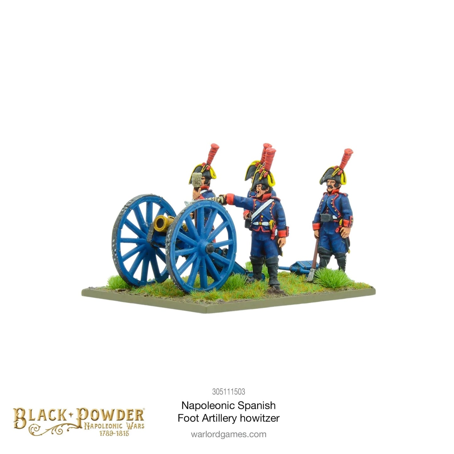 Warlord Games Black Powder: Napoleonic Spanish Foot Artillery Howitzer
