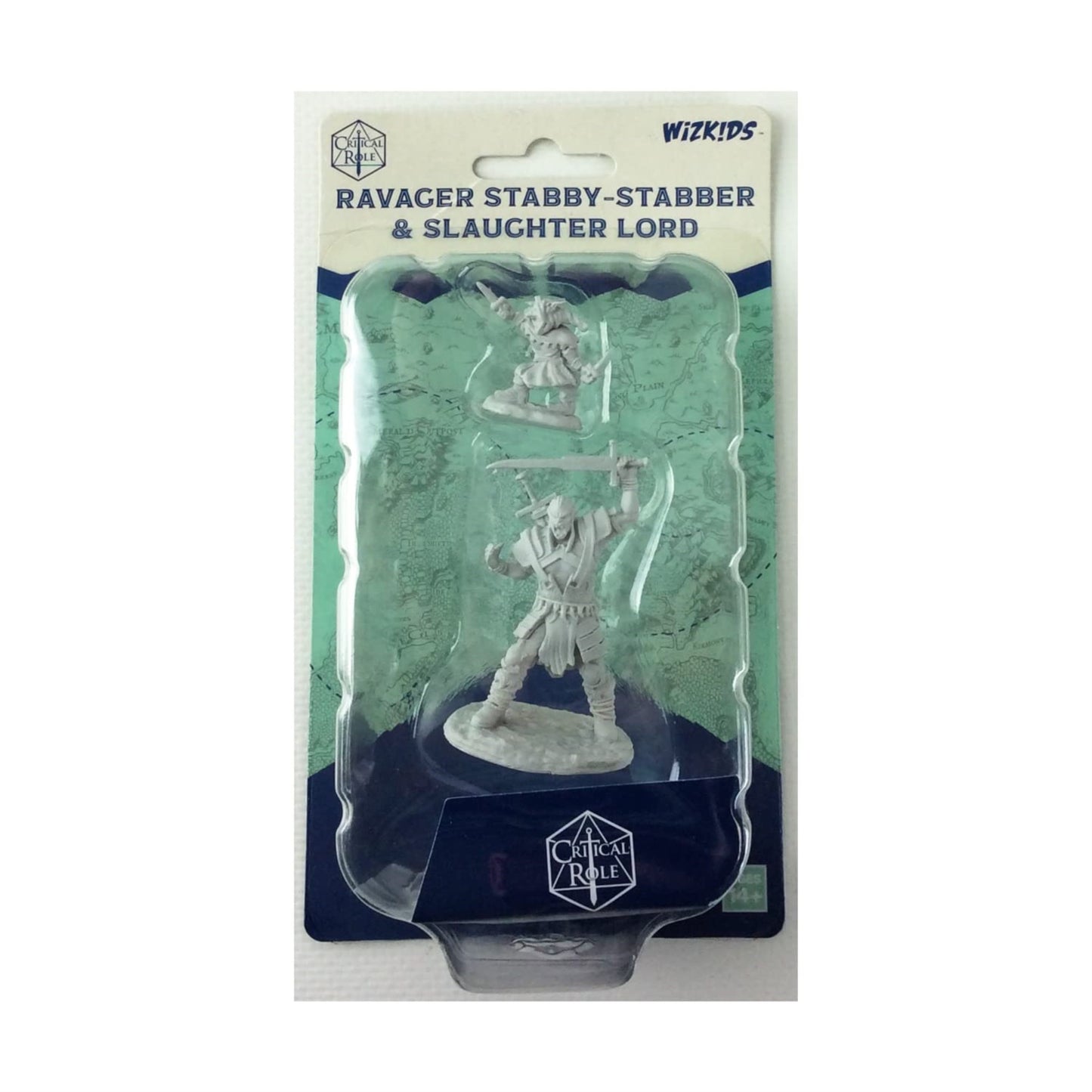 Critical Role Unpainted Miniatures: Ravager Stabby-Stabber & Slaughter Lord