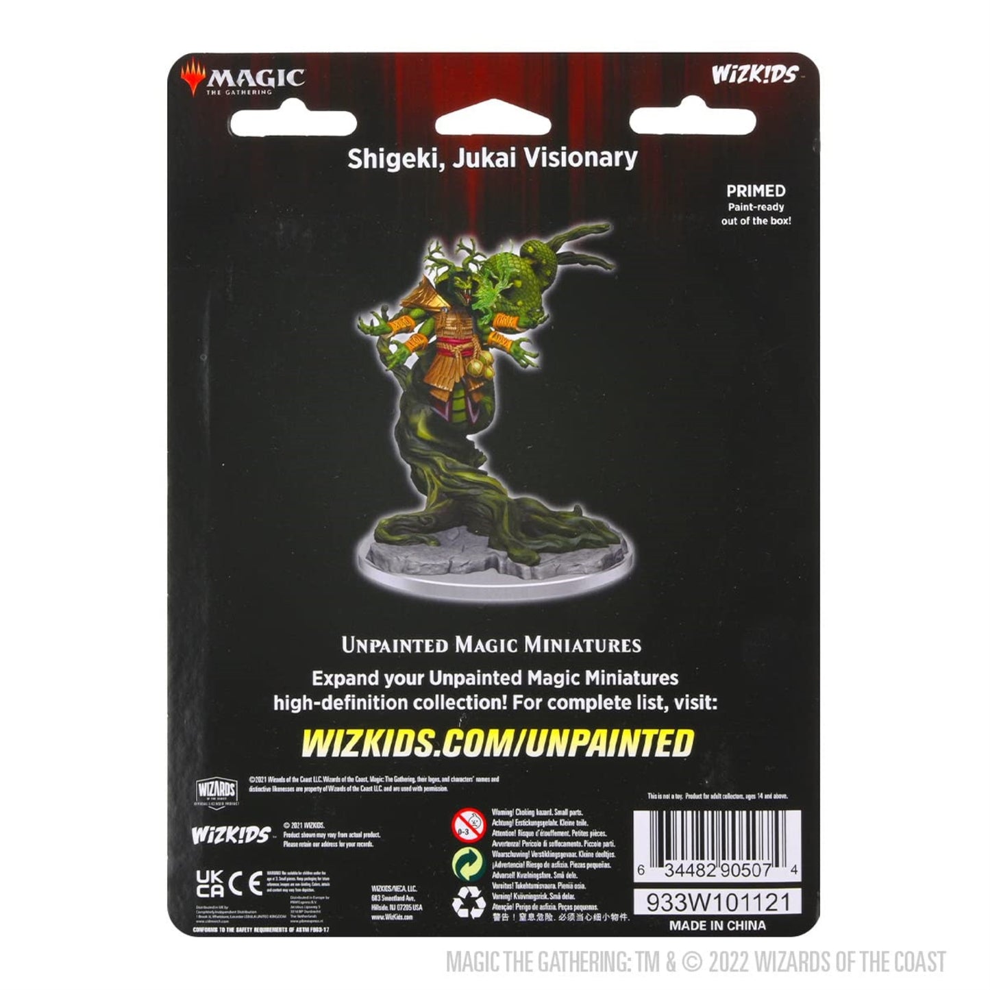 Magic: The Gathering Unpainted Miniatures - Shigeki, Jukai Visionary