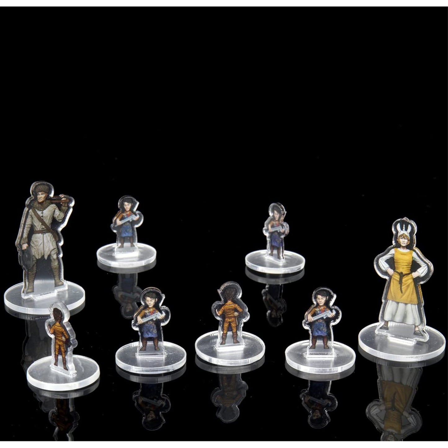 WizKids D&D Idols of The Realms Sidekick Pack - 2D Set, Grey, Plastic, Model WZK94503