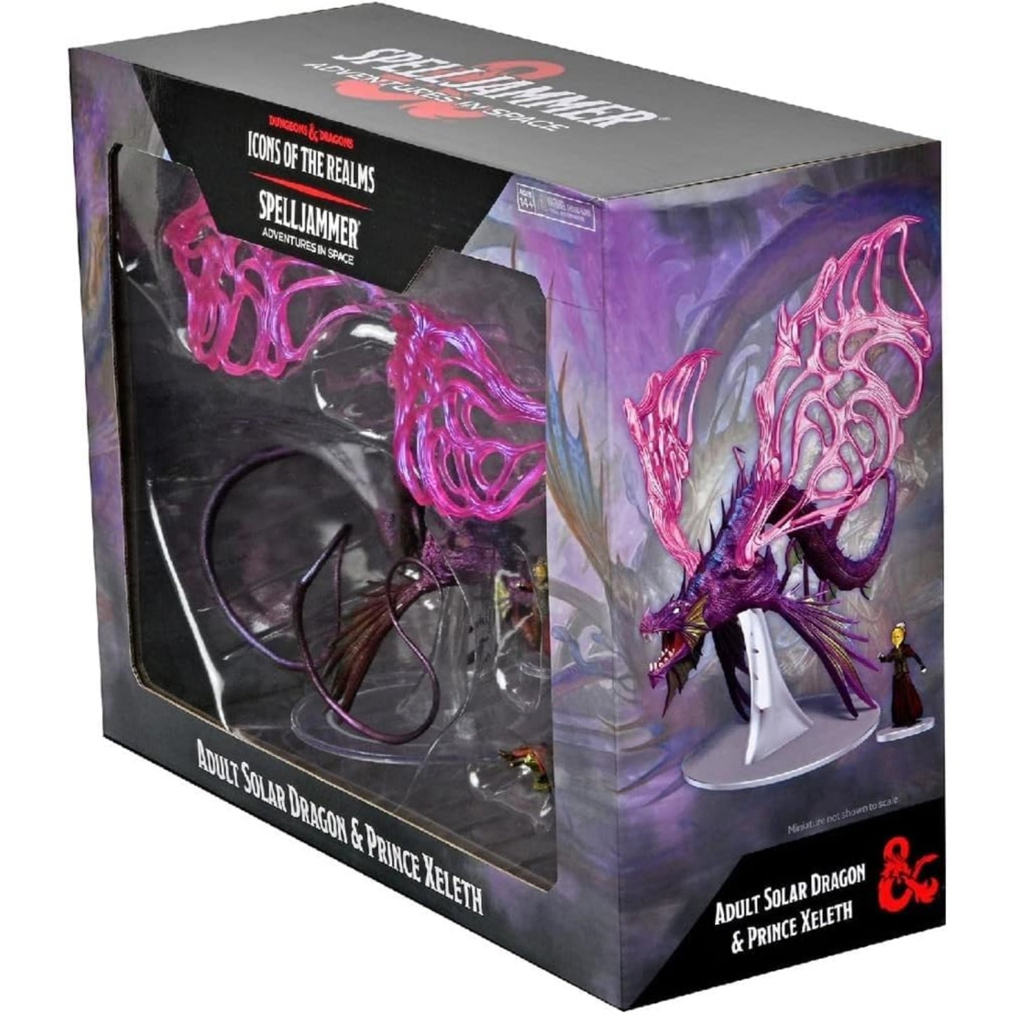 D&D Icons of The Realms: Spelljammer: Adventures in Space - mature-themed Solar Dragon & Prince Xeleth