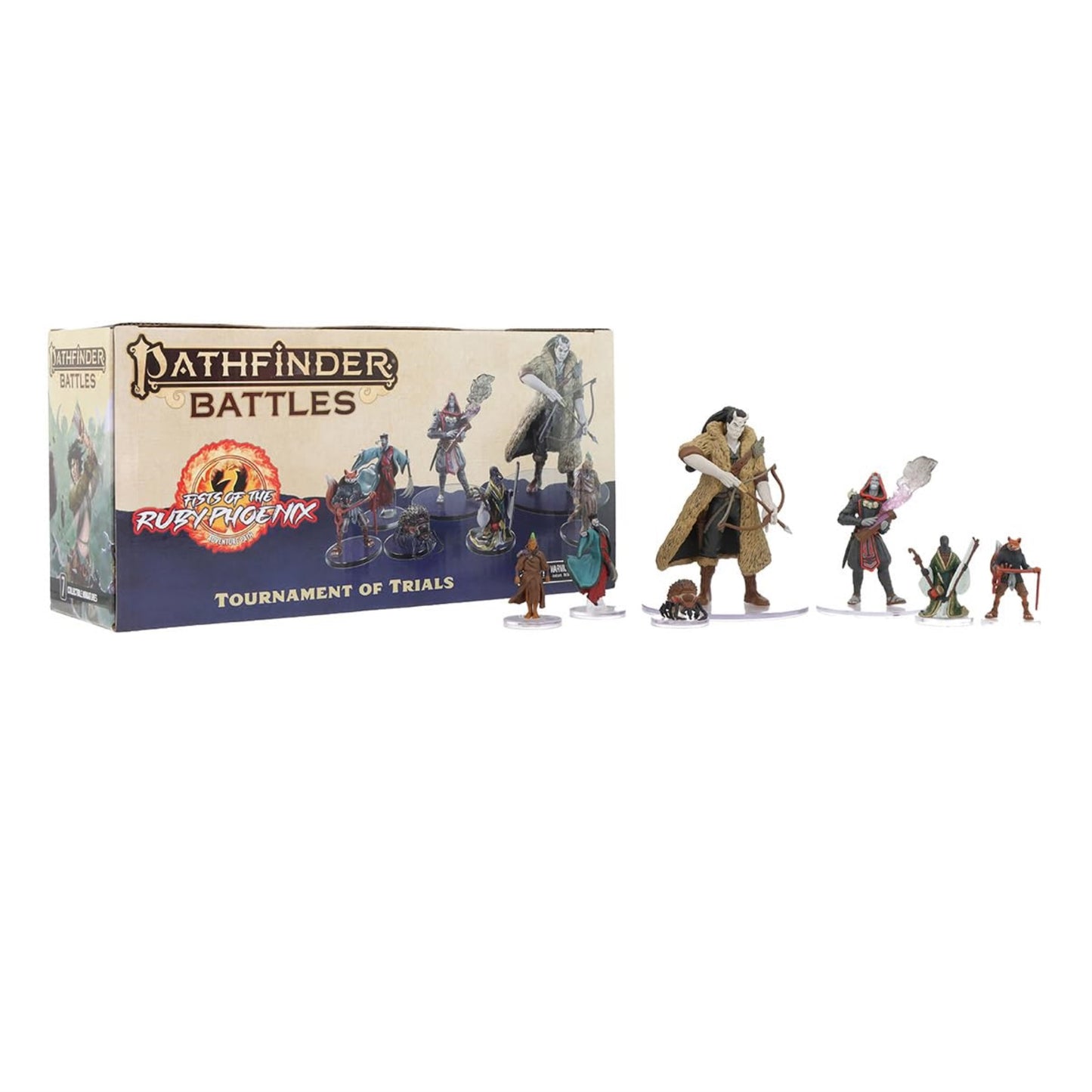 Wizkids Pathfinder Battles: Fists Of The Ruby Phoenix - Tournament Of Trials Boxed Set