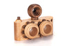Twinkle Camera - Beechwood Camera Body + No.4 Vintage Round Flashlight