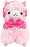 Llama Earmuffs Alpaca 4.5'' Prime Plush Key Chain Pink