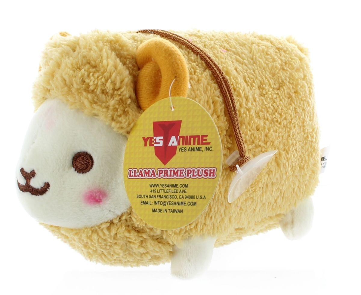Prime Plush 6'' Stuffed Animal With Sound Fluffy Sheep Tan