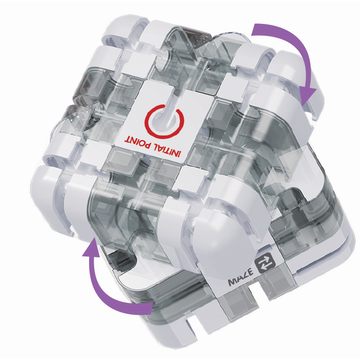 ROTATING MAZE CUBE
