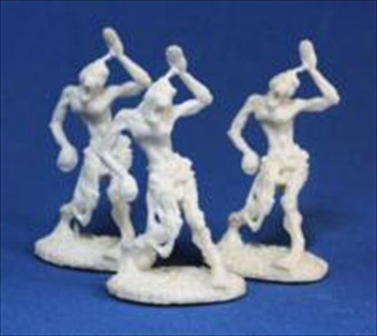 Reaper Miniatures Zombies! (3) #77014 Bones Plastic D&D Rpg Mini Figure