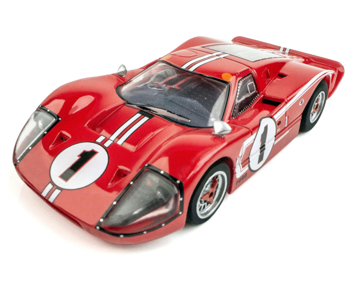 AFX 1967 Ford GT40 Mk IV #1 Le Mans Gurney/Foyt Red HO Scale Slot Car – 22042