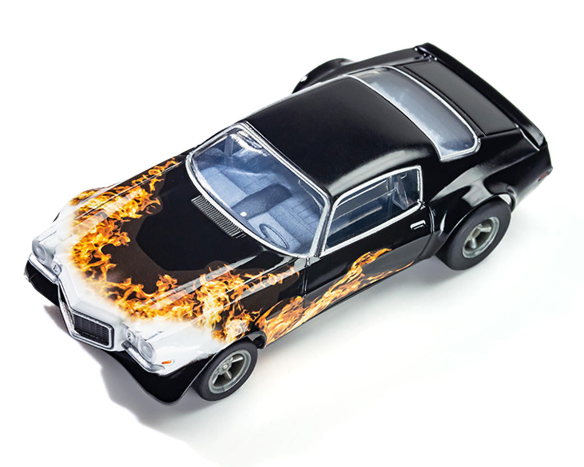 AFX 1970 Camaro Black Wildfire Flames HO Scale Slot Car – 22073
