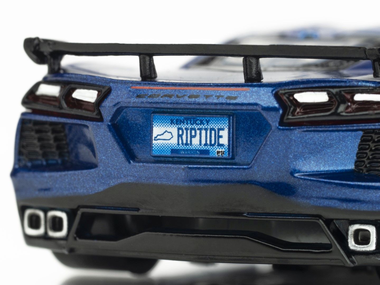 AFX Racing Corvette C8 Riptide Blue Metallic Slot Car 22094