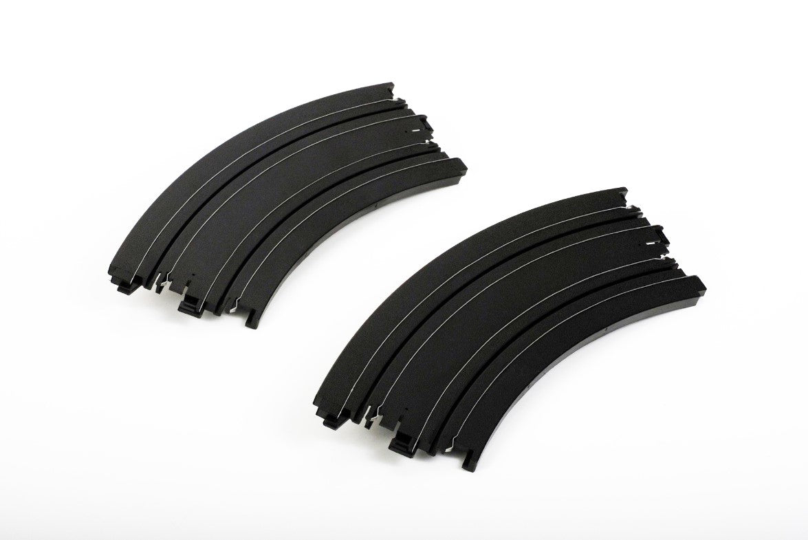 AFX 12-Inch Radius 1/8 Curve Track – 2 Pack – 70609