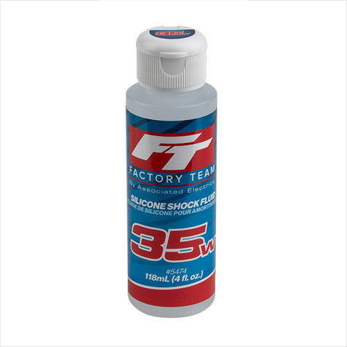 Team Associated 35 Weight Silicone Shock Oil 4oz 425cSt RC Suspension