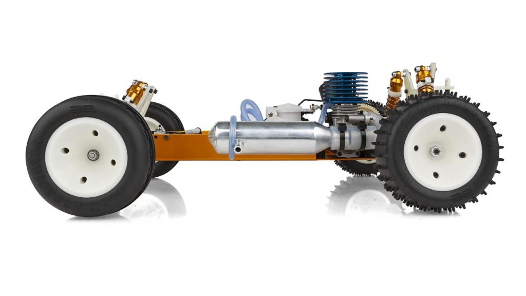 Team Associated RC10GT Classic 1/10 Scale 2WD Nitro Off-Road Stadium Truck Kit - Gold Edition