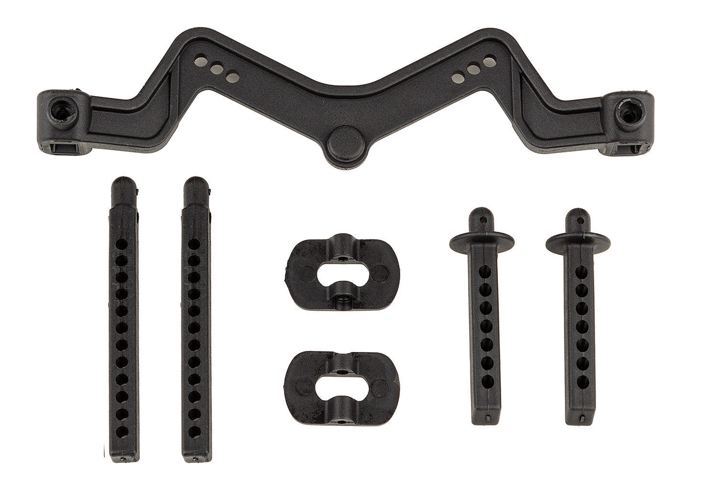 Team Associated DR10 Body Mount and Post Set for 1/10 Scale Drag Racing Vehicle