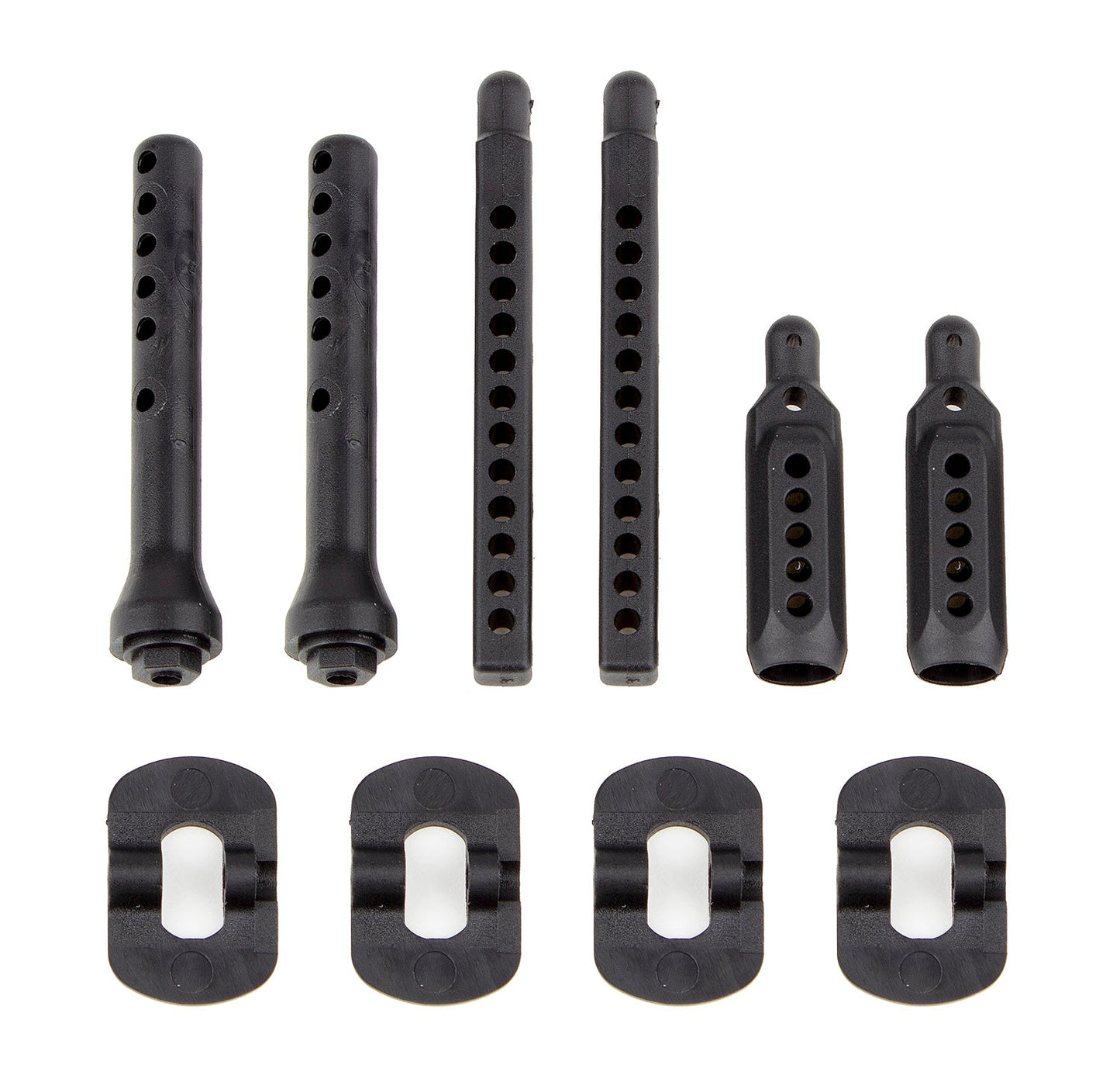 Team Associated SR10 Body Post Set for 1/10 Scale Oval Racing Vehicles