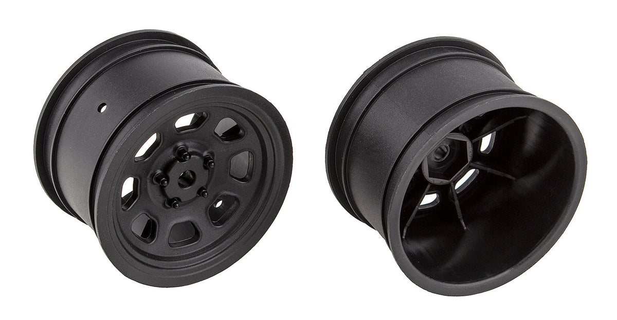 Team Associated SR10 Black Rear Wheels 1 pair