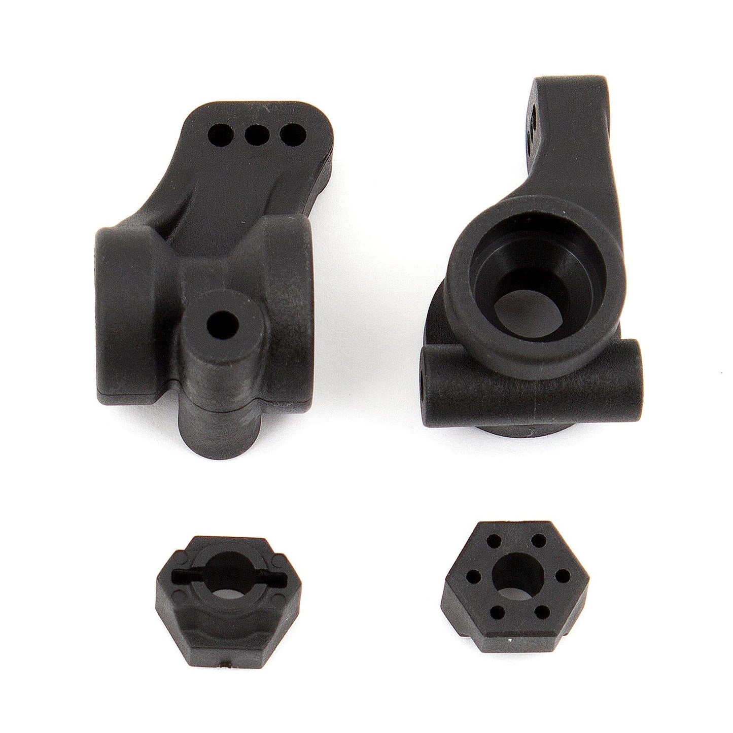 Team Associated Rear Hubs and Wheel Hexes - ProSC10 Set