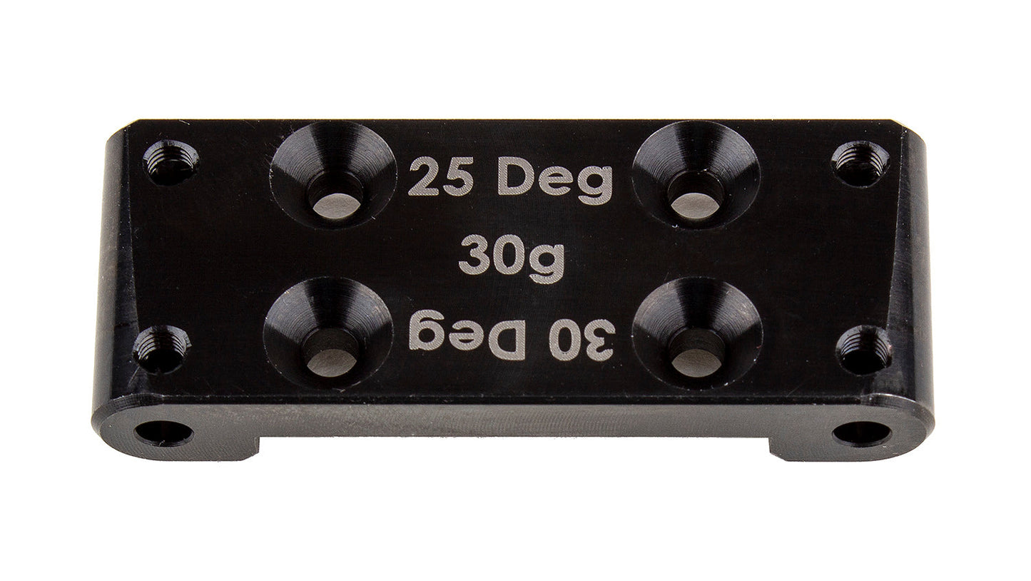 Team Associated RC10B6 Factory Team Steel Bulkhead; 25/30 Degree 30g