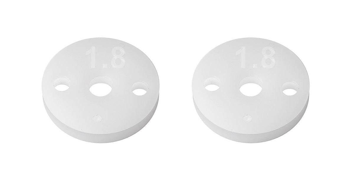 Team Associated Factory Team 13mm Shock Pistons 2.5mm 2x1.8 B6.4