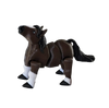 Articulated Horse Keychain V1 (KEC3D)