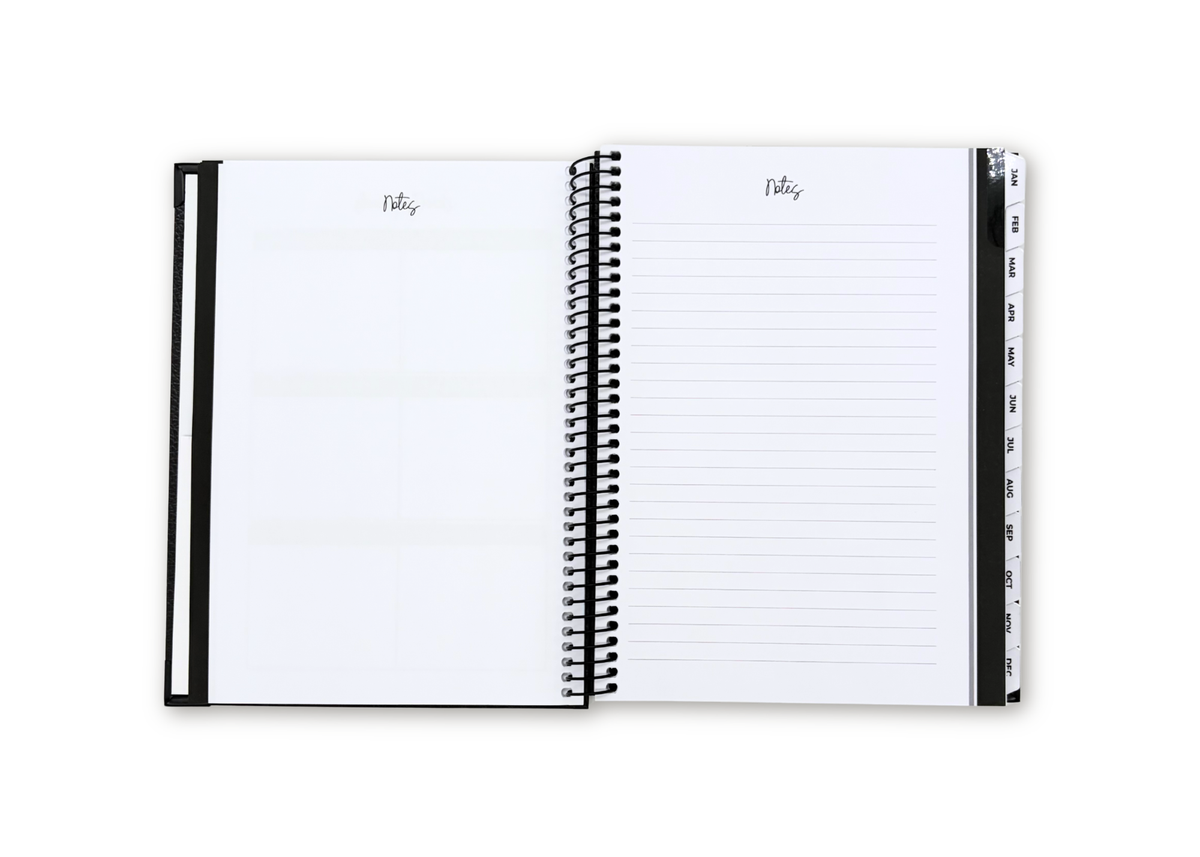 2027 Velvet Floral Weekly Planner Premium Bundle