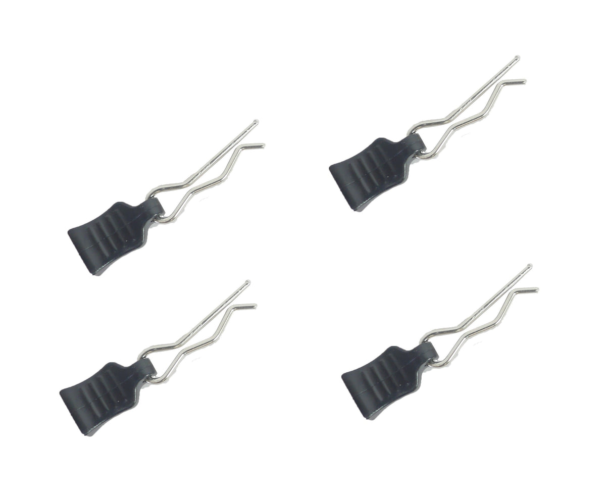 BlackZon Body Clips (4-Pack) - OEM Replacement RC Body Pins - 540059